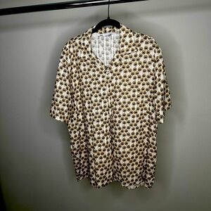 Zara Casual Button Down Short Sleeve